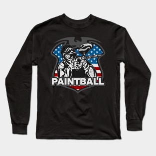 American Paintball Long Sleeve T-Shirt